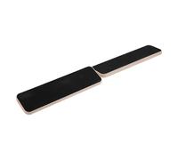 Uqezagpa Wood Golf Balance Board to Learn Weight Change Exercises Training Board Wood Texture for Stable Ball Swing Trainer