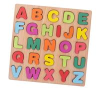Uqezagpa Wooden Alphabets Puzzle Toy Designed for Toddler to Improve Letter Recognition and Cognitive Abilities Toddler Toy