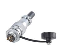 Uqezagpa WS16 TQ+ZM 2 3 4 5 7 9 10 Pin Aviations Connectors Waterproof Male Female Square Socket Metal Threaded
