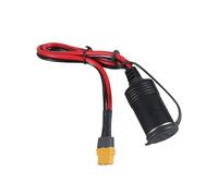 Uqezagpa XT60 Female to Car Adapter Female Socket Cable Wire 30Amp Car Outlet Adapter Cord with Waterproof