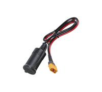 Uqezagpa XT60 Male to Car Adapter Female Socket Conversion Cable 30Amp Car Outlet Power Cord for Efficient