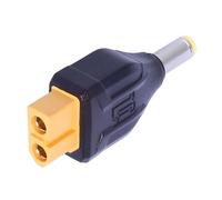 Uqezagpa XT60 to 5525 Charging Adapter Male/Female Converter for Fast and Safe Power Conversion in UAV and Electric