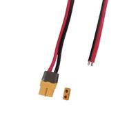 Uqezagpa XT60 XT60H Male Female Plugs Connectors Cable Wire 12AWG 20A for Battery Connection and FPV