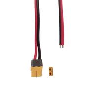 Uqezagpa XT60 XT60H Male Female Plugs Connectors Cable Wire 12AWG 20A for Battery Connection and FPV