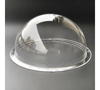 UQISOVI 8.6 inch Acrylic Clear Protective Dome Cover Transparent Hemisphere Protective Glass for Surveillance Security Cameras, CCTV Replacement Plexiglass Lens Cap with a Diameter of 219mm