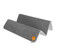 Uquip Josy Foldable Outdoor Seat Cushion - Waterproof, Thermally Insulated Sitting Pad for Camping Hiking Fishing (Gray)