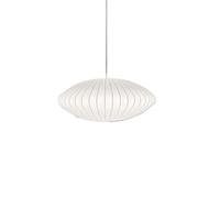 UQVUFIYJ White Fabric Pendant Light Large Drum Light Fixture Bedroom Hanging Lamp Mid Century Modern Pendant Lamp for Living Room and Office(White light,19.68in)