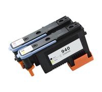 UQXJK 940 Printhead C4900A C4901A Compatible Print Head For Officejet Pro 8000 8500 8500A Printers Replacement Part BK/Y C/M(HP940-2 PCS)