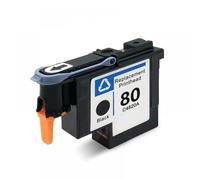 UQXJK Compatible Printhead For 80 Series C4820A C4821A C4822A C4823A 80 Print Head Works With Designjet 1050 1055 1055cm 1050c Plus Printers(1PCS Black)