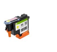 UQXJK Compatible Printhead For 90 DesignJet 4000 4000ps 4020 4500 4520 Printers Models C5054A C5055A C5056A C5057A Replacement 90 Print Head(1PCS - C5057A Y)