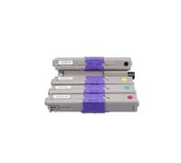 UQXJK Compatible Toner Cartridge For OKI301 Works With Okidata C301 C321 C301n C321n C301DN C321DN MC332dn 44973533 44973534 44973535 44973536 Toner Kit(M)