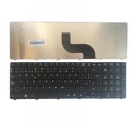 UQXJK Spanish Laptop Keyboard Compatible With Packard Bell Easynote TK37 TK81 TK83 TK85 TK36 TX86 LX86 TK87 TM05 TM80 TM81 TM97 NEW91 SP Black