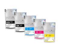 UQXJK Sublimation Ink Bag 1100ML Compatible With SC-F6300 SC-F6360 SC-F9400 SC-F9400H SC-F9460(4Bags-BK C M Y U2)