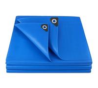 UR CHOICE Blue Tarpaulin 2M x 3M, Heavy Duty Waterproof Sheet, Large Plastic Ground Cover Tarp, Frost Resistant, UV Protected, Weatherproof Tarpaulin Sheet for Camping & Outdoor Use