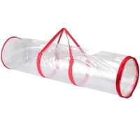 UR CHOICE Christmas Cylinder Gift Wrap Storage Bag - Wrapping Paper Organiser - Clear Gift Wrap Storage Bag - Organiser Xmas Christmas Tidy, Heavy Duty Material - 25.4 x 101.6cm