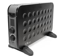 UR CHOICE Electric Convector Heater for Home with 3 Heat Settings (750W/1250W/2000W), Adjustable Thermostat, Overheat & Tip Over Protection, Portable Freestanding Fan Heater for Office & Bedroom