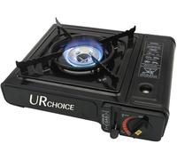 UR CHOICE Portable Black Camping Gas Stove, Single Burner