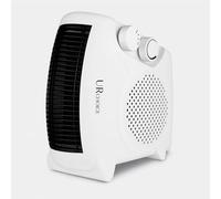UR CHOICE Portable Electric Fan Heater 2000W, 2 Heat Settings, Cool Air Function, Adjustable Thermostat, Overheat Protection, Quiet Upright Space Heater for Home & Office