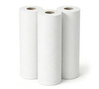 UR CHOICE Premium Couch Roll 50cm x 40m White, 2 Ply Paper Bed Roll, Disposable Couch Rolls for Beauty Bed, Massage Table, Salon & Clinic Use (Pack of 3)