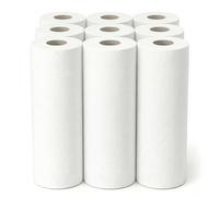 UR CHOICE Premium Couch Roll 50cm x 40m White, 2 Ply Paper Bed Roll, Disposable Couch Rolls for Beauty Bed, Massage Table, Salon & Clinic Use (Pack of 6)