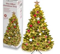 UR CHOICE | | Realistic Natural Branch Appearance | Green Artificial Xmas Tree | Quick and Easy Setup | Ideal for Home Decoration