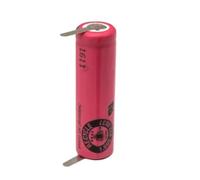 UR14500AC 3.7V 740mAh Battery Compatible for Oral B Pro 2 Type 3766 3758 3759 3794 iO4 iO5 iO6 iO7 iO9 iO8 iO10 Electric Toothbrush Shavers(Solder Leg Battery,1pcs)