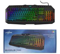 uRage Gaming Keyboard Exodus 700 Semi-Mechanical RGB LED Mechanical, DE QWERTZ