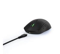 uRage Reaper 250 Wired Gaming Mouse (Rainbow LED, Ultra Light, Right-Handed, 6 Programmable Buttons, 6200 dpi, Optical Sensor, Software, Removable Cable) Black