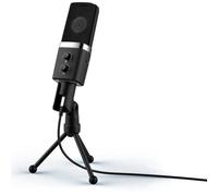 uRage Stream 900 HD USB-C Desktop Microphone Mic Stand Tripod 2.5m Cable Black