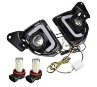 URAGER For Toyota For Hiace 2014-2018 Fog Lamp Assembly Left Right Led DRL Daytime Running Lights With H11 Bulbs 6000K~6700K Daylights Car Fog Lights