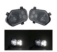 URAGER Motorcycle Headlight Left & Right Hand ATV LED Headlight Kit H4 High Low Headlight Headlamp For POLARIS For RZR 570 S 4 800 XP 900 Led Motorbike Headlights(2pcs)