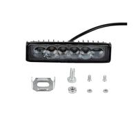 URAGER Motorcycle Headlight Motorbike 10-30V LED Work Light Bar Spotlight Auxiliary For Dyna For Softail 2000-17 For Street For Bob For FXBB XL For Club Motorbike Headlights(No wire connector)