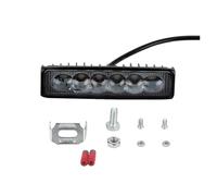 URAGER Motorcycle Headlight Motorbike 10-30V LED Work Light Bar Spotlight Auxiliary For Dyna For Softail 2000-17 For Street For Bob For FXBB XL For Club Motorbike Headlights(With wire connector)