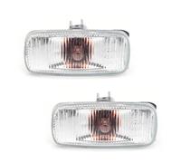 URAGER Turn Signal Lamp Side Marker Turn Signal Lamp For Chrysler 300C 200 Sebring 2005 2006 2007 2008 2009 2010 2011 2012 2013 2014 Side Repeater Lamp Fender Signal(L and R)