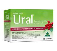 Ural Cranberry Effervescent Powder 4G * 28 Sachets Urinary Alkalinizer Cystitis Relief