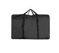 Outside Chair Storage Bag, Uranshin 600D Chair Carry Bag for Zero Gravity Chair Cover, Folding Longue Chair, Campfire Chair ( 43" L x 11" W x 29" H, Black )