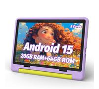 URAO - kids tablet, android 14 tablet for kids 10 inch Octa-Core with case, 64GB 1TB TF card expandable for toddlers, parental control, dual camera, WiFi, gift