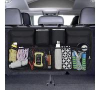 URAQT Car Boot Organizer,Car Storage Organiser, Back Seat Storage Bags 3 Adjustable Straps Foldable Cars Trunk Grocery Organizer Bags, Cars Interior Accessories for SUV, Truck, Van, Lorry