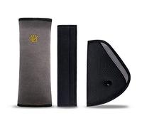 URAQT Car Seat Belt Pad, Seatbelt Pillow with Kids Seatbelt Adjuster, 3pcs/Set Comfortable Car Seat Belt Cover Shoulder Pads for Kids and Adults