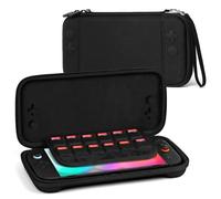 URAQT Carry Case for Nintendo Switch 2 (2025), Large Capacity Hard Shell Travel Cases with 12 Game Card Slots, Portable Protective Carry Case for Switch 2 Console Games Accessories
