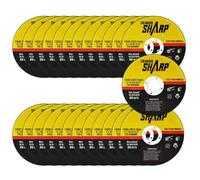 URAQT Cutting Discs for Angle Grinder 25 Pack, 115mm Thin1.2mm Professional Abrasive Cutting Discs, Stainless Steel Cut off Wheel for Angle Grinder for Fast Cuttings Steel Iron Aluminum Ferrous Metals