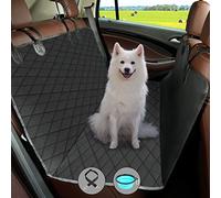 URAQT Dog Car Seat Cover for Dogs, Waterproof Dog Blanket Car Seat, Dogs Hammock for Cars, Trucks, and SUVs, Anti-Slip Car Seat Cover Dog Back Seat, Comes with a Pet Seat Belt and Heavy Pet Bowl