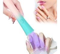 URAQT Handheld UV Nail Lamp, Small UV Lamps for Gel Nails, Rechargeable USB Portable Nail Dryer Light with 20s 60s Timer, Dreamlike Color Comfortable Grip Led Nail Flashlight, Gift for Women Nail Art