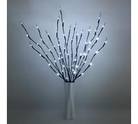 URAQT Led Branch Light, 3 Pack 73cm LED Twig Lights Tree Branch Lights Flexible Branch Decoration Light for Home Shop Windows Vase Table Room, White Light