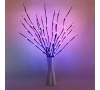 URAQT LED Branch Light, 3 Pack 73cm Twig Tree Flexible