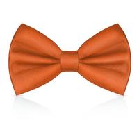 URAQT Men's Bow Tie, Classic Solid Color Pre-Tied Bow Tie for Men, Satin Tux Bowtie, Adjustable Formal Neck Bowtie for Parties, Wedding