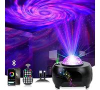 URAQT Nebula Starry Galaxy Projector, Star Projector with Remote, APP Control, Sensory Lights for Bedroom with Timer, Music Night Light Projector for Kids,Teen Girl Adult Bedroom Decor, Birthday Gifts