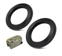URAQT Replacement Toilet Lip Seal 110mm for Thetford Toilets C200 C250 C400 C500 C2 C3 C4 Caravan RV Toilet Waste Tank, Motorhome Toilet Waste Tank Seal, Toilets Spares and Cassette Seals Fix