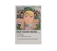 URAUIH Great Teacher Onizuka Anime Poster Bedroom Living Room Wall Art Deco Poster 08x12inch(20x30cm) Unframe-style
