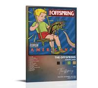 URAUIH The Offspring Posters Americana Album Poster Bedroom Living Room Wall Art Deco Poster 08x12inch(20x30cm) Frame-style